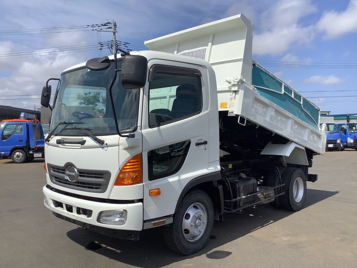 HINO RANGER 2013 TKG-FC9JCAP Dump & Loader JP-3704 | Japanese Used ...